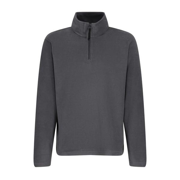 Regatta Mens 170 Series Anti-pill Zip Neck Micro Fleece - Seal Grey Solid - 