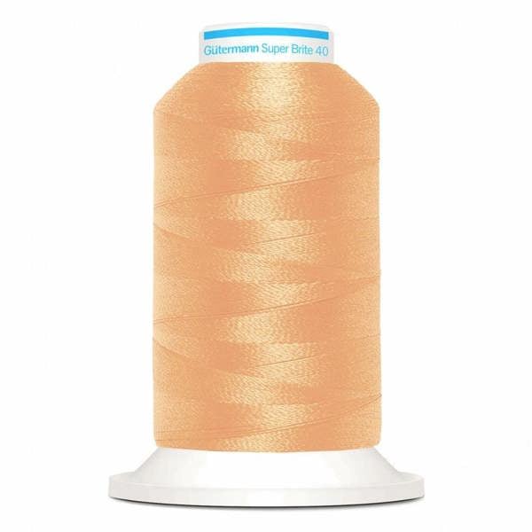 Gutermann Super Brite Polyester 40 Embroidery Thread 1000m Polyester Thread Suitable For Embroidery