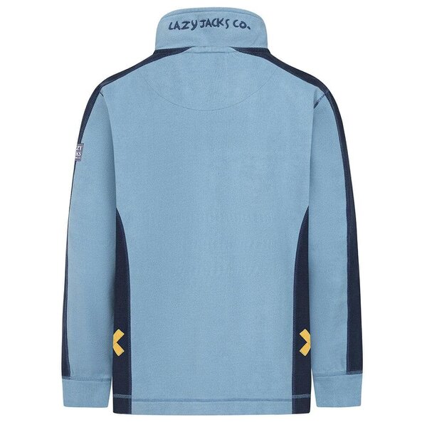 Lazy Jacks LJ705 - Pique Panel Sweatshirt - Airforce