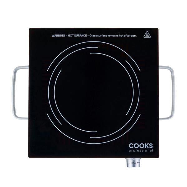 Cooks Professional Single Electric Ceramic Hob