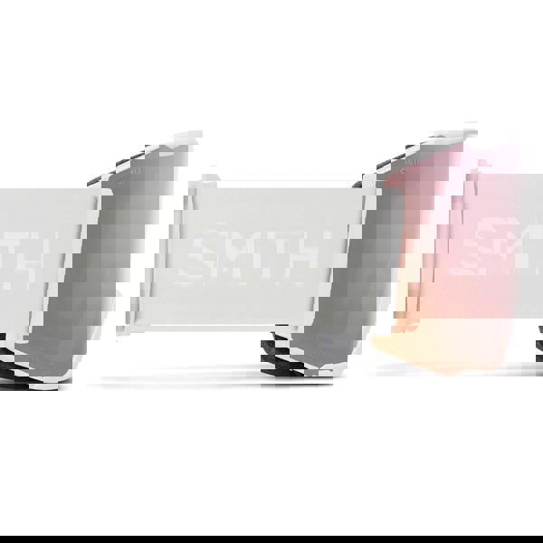 Smith Ski Goggles Squad Mag 0OZ M5 White Vapor ChromaPop Everyday Rose Gold Mirror & CP Storm Rose Flash