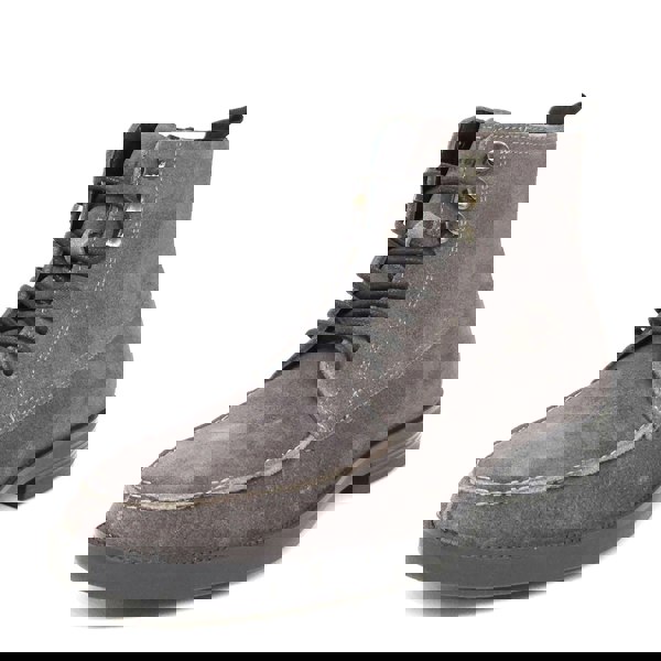 HX London Ealing Suede Lace Up Boots