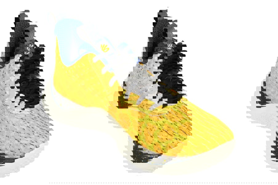 Under Armour Curry 10 Bang Bang Mens Basketball Trainers 3026272  700 - Yellow Black 700 - Photo 3