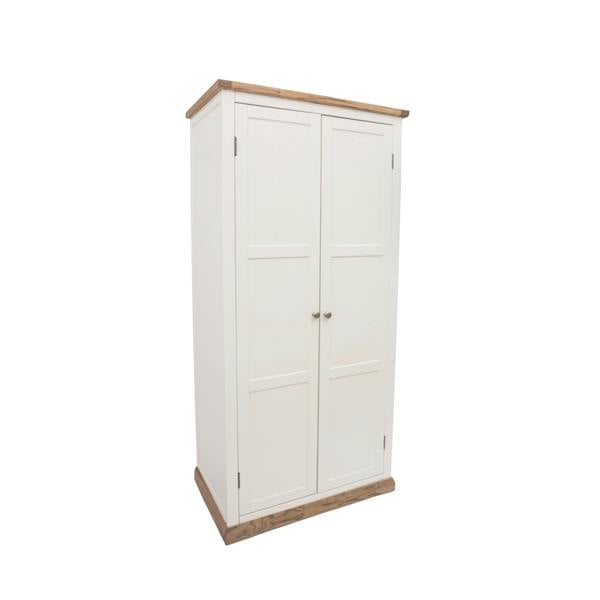 Cabinet Bits Tropea 2 Door Wardrobe Chrome Knob