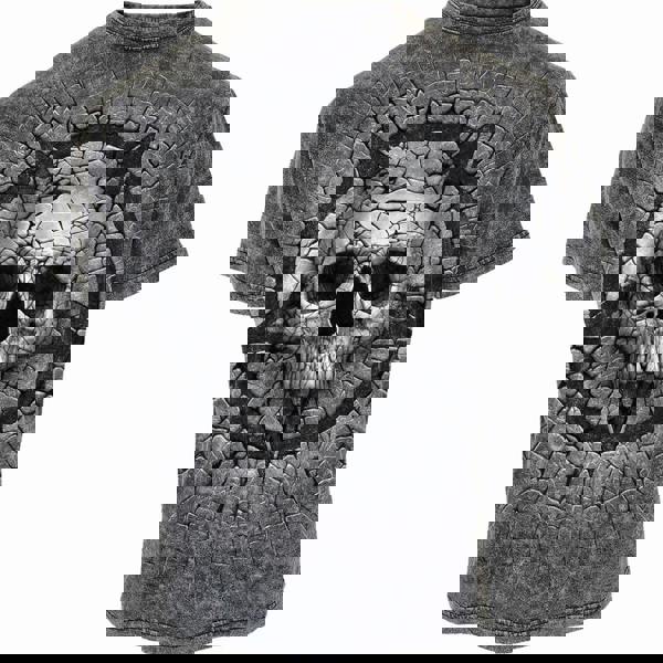 Spiral Direct CRACKING UP - Acid Wash T-Shirt