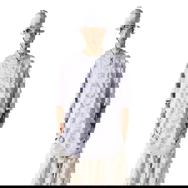 Mizuno Mens Sportstyle FloraTech T-Shirt - Purple