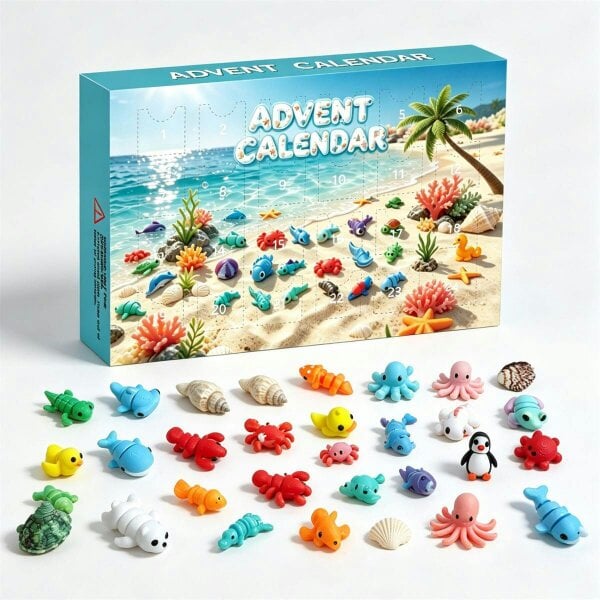 Leaper 3D Marine Animals Countdown Calendar