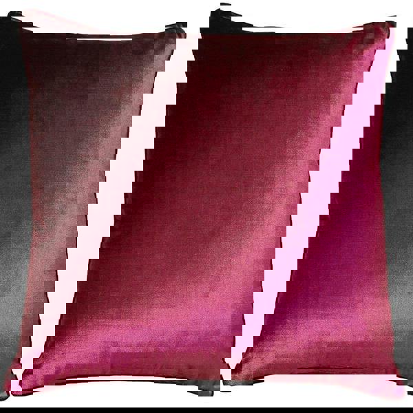 Riva Home Riva Paoletti Luxe Velvet Cushion Cover - Cranberry