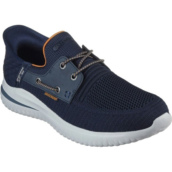 Skechers Delson 3.0 Roth Textile Men's Navy Trainers
