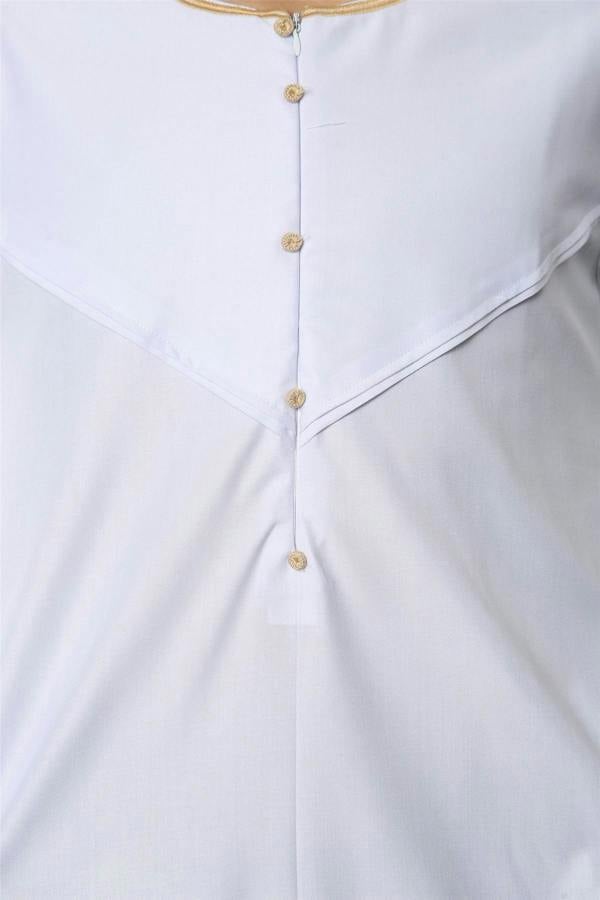 Infinity Leather Kid's Boys Omani Eid Thobe  Saudi Emirati Jubba Robe