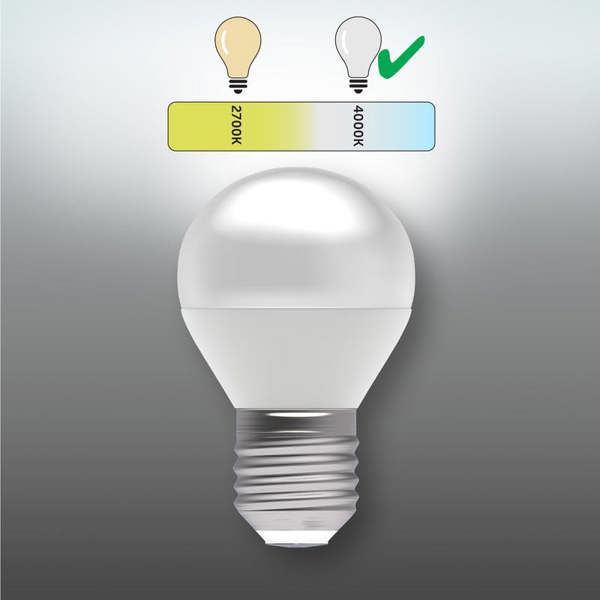 BELL Lighting Dimmable E27 LED Golf Ball Bulb 4.7W Light Bulb