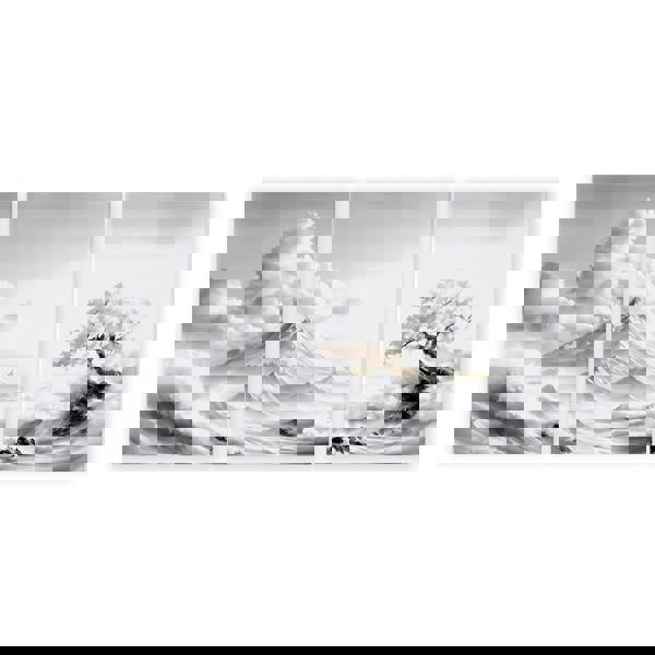 Modern Living Room Wall Decor | Set of 3 Asian Inspired Wall art Prints