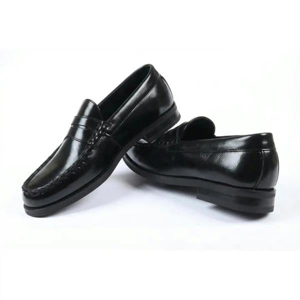 Dolcetto Men's Classic Penny PU Leather Loafers