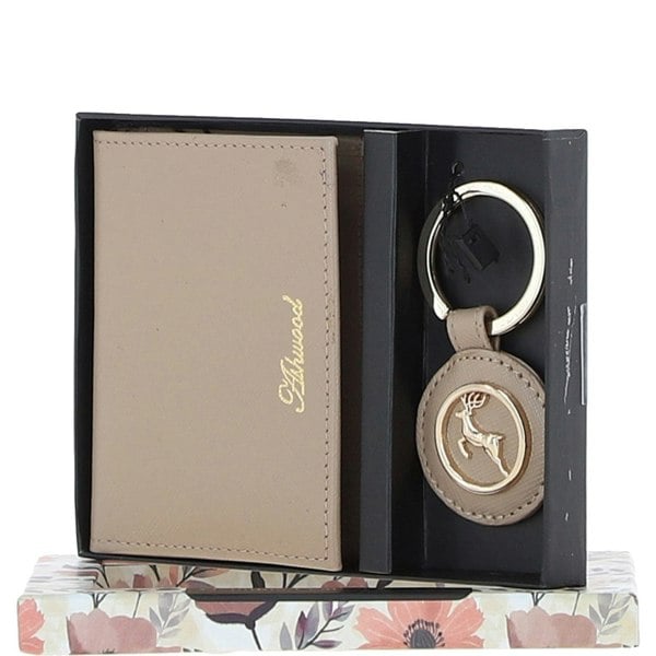 Leather Card Holder & Gift Set: slg-31243