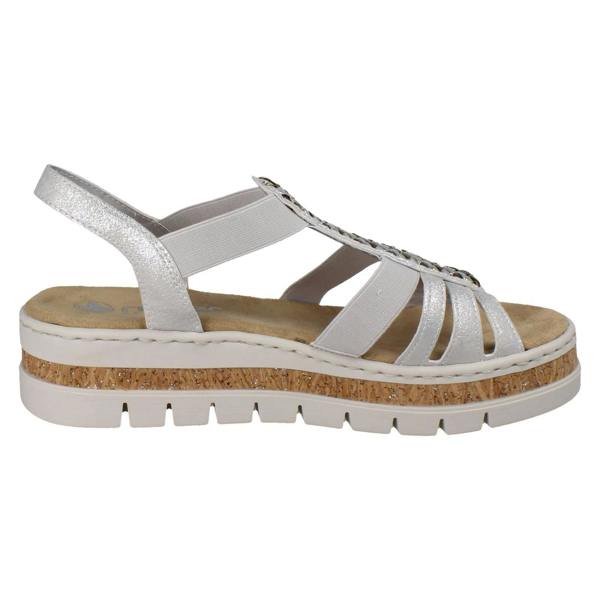Rieker Ladies Rieker Wedge Sandals V4918
