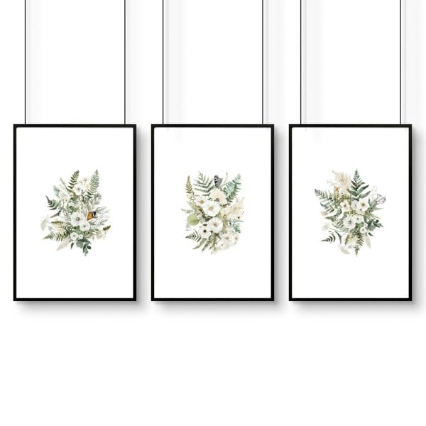 Wall Decorations For Office | Set of 3 wall art prints