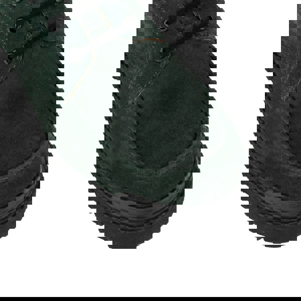 Embassy London Wexley - Green Suede - Men's Chunky Moc Toe Derby Shoe