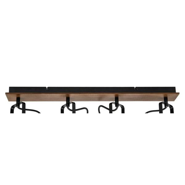 COSYLYTE Riverton 4 Light Matt Black Spotlight