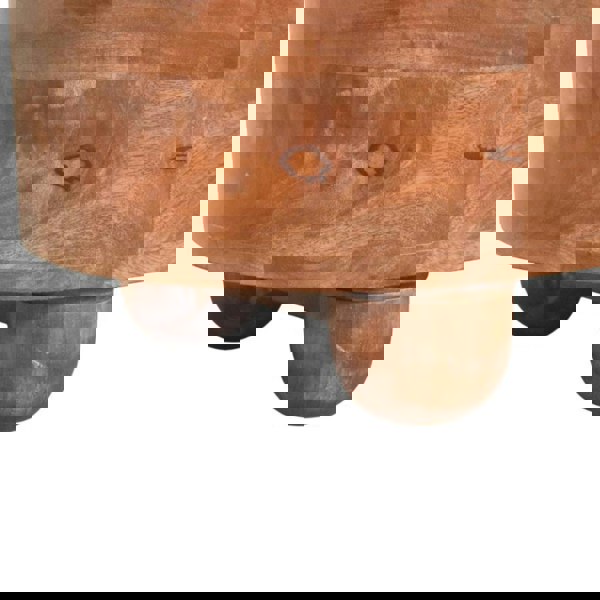 Artisan Furniture Solid Wood Curva Storage Trunk