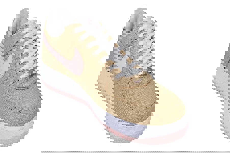 Nike Air Force 1 Retro Ll QS Mens Trainers Hv2021  200 - Linen Atmosphere White 200 - Photo 3