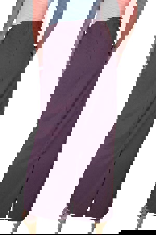 Paulo Due Women's Pull On Elasticated Waist Maxi Pencil Skirt