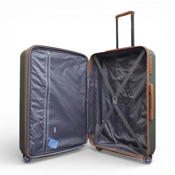 Snowball Expandable Hard Shell ABS Suitcase Set 8 Wheel Robust Travel Case Holiday Luggage