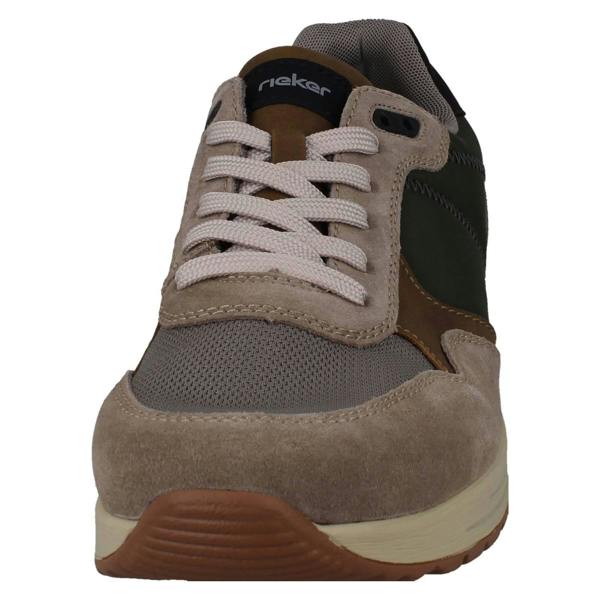Rieker Mens Rieker Casual Lace Up Suede Leather Trainers B1000