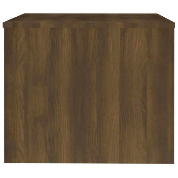 Berkfield Coffee Table Brown Oak 80x50x40 cm Engineered Wood