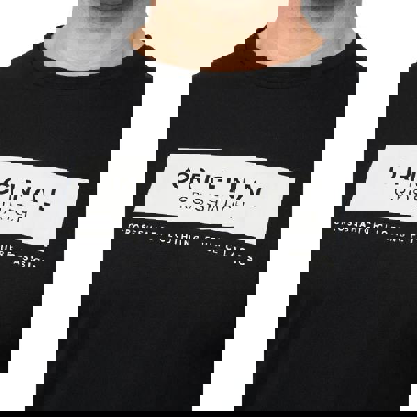 Crosshatch Mens Jamstate T-Shirt - Black - 