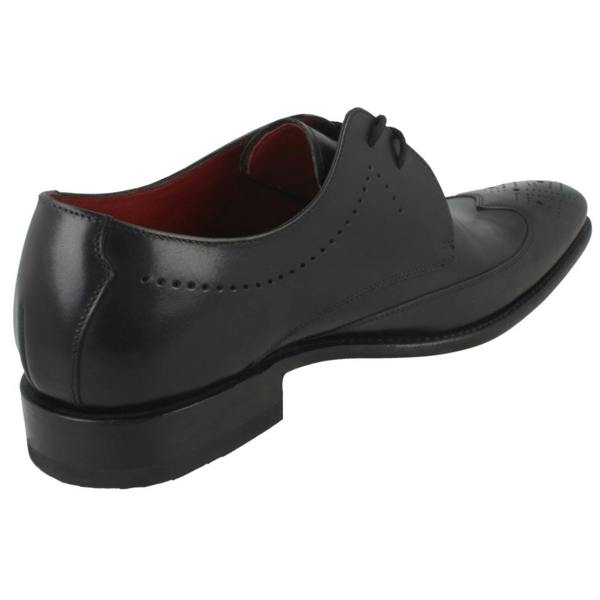 Loake Mens Loake Brogue Lace Up Leather Shoes Stitch