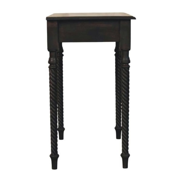 Artisan Furniture Solid Wood Cordelier Turned-Leg Writing Desk
