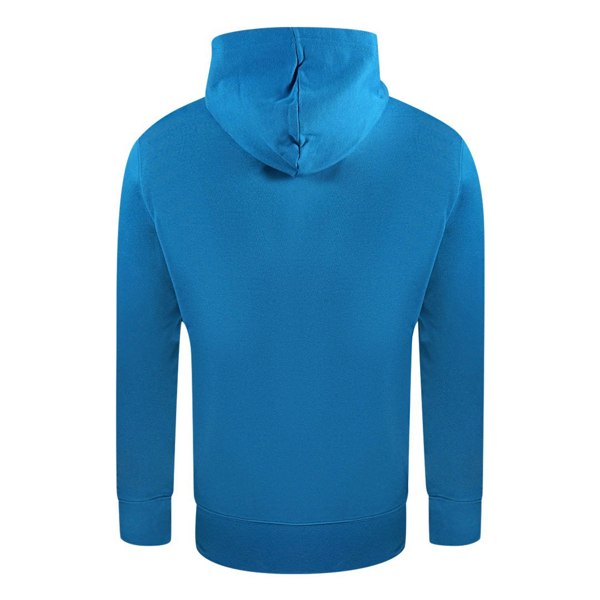 Champion Half Zip Flap Pocket Hoodie - Blue