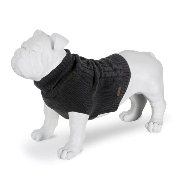 Regatta Knitted Dog Jumper - Ebony