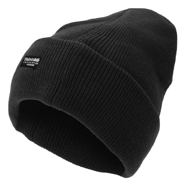 Regatta Unisex Thinsulate Lined Winter Hat - Black