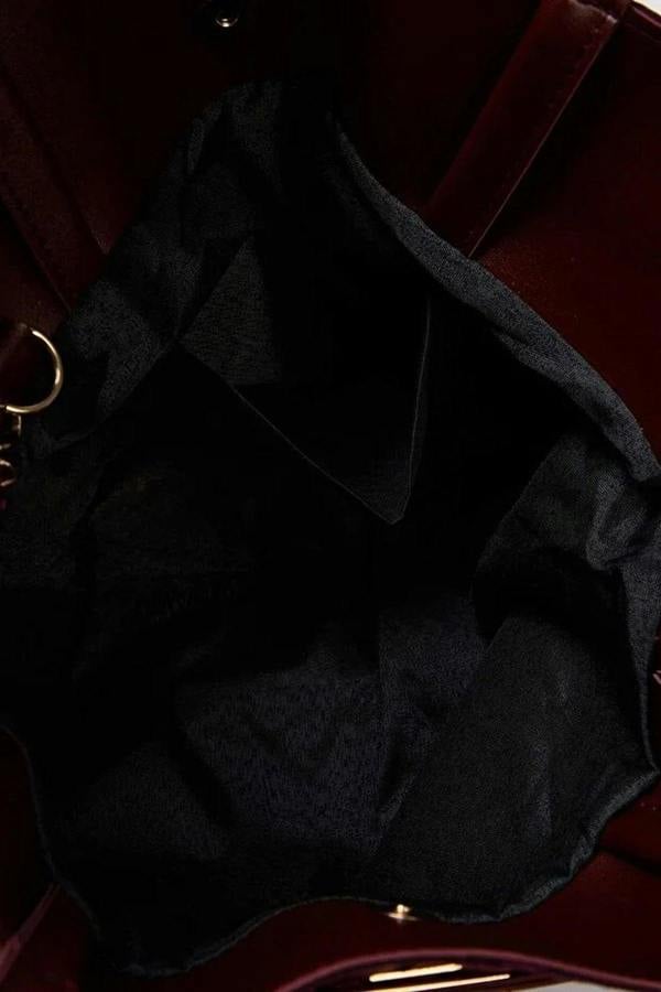 WOVCOR Soft Suede Handle and Crossbody Tote Shoulder Bag
