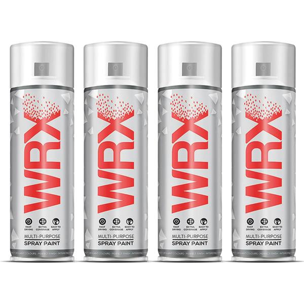 WRX 4X WRX Black Surface Primer Spray Paints 400ml