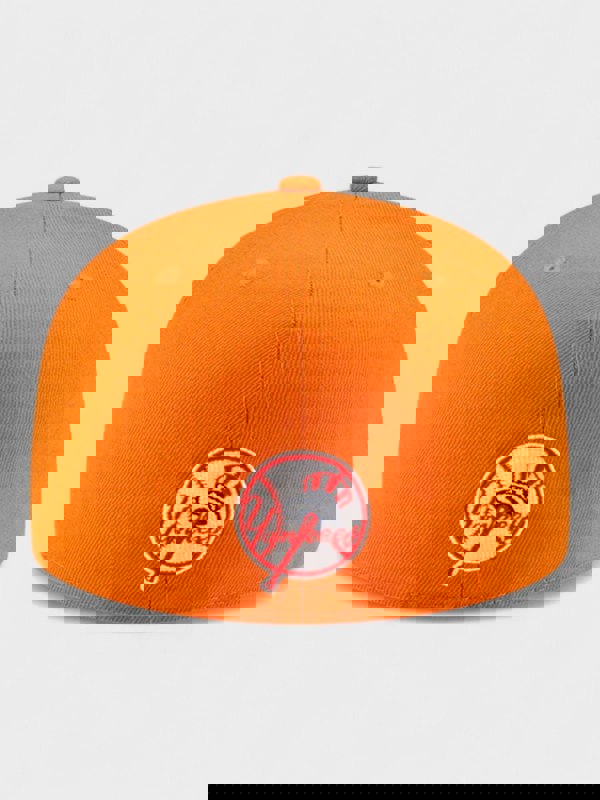 New Era OVO x MLB 2024 New York Yankees Fire Orange 59FIFTY Fitted Cap - Supplied FashionOVO