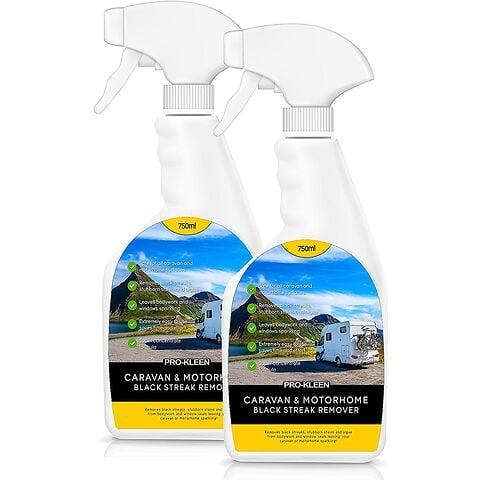 ProKleen Pro-Kleen Caravan & Motorhome Black Streak, Algae & Mould Remover (2 x 750ml)
