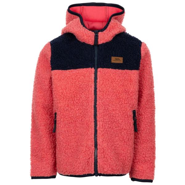 Trespass Childrens/Kids Lindenn Fleece Jacket - Strawberry - 