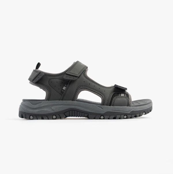 Skechers PREWITT - RIGDON Mens Sandals Black