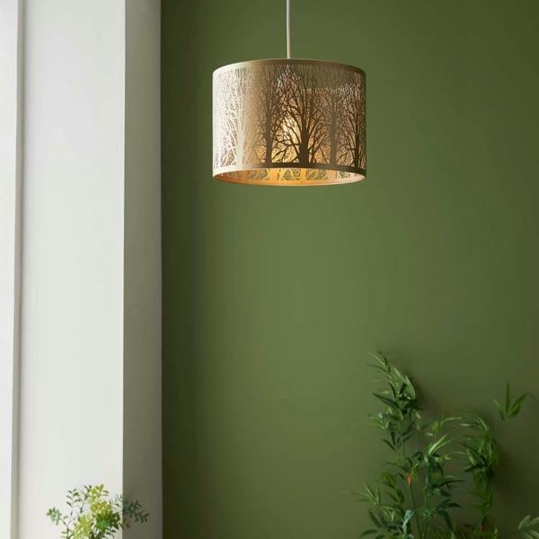 Pagazzi Lighting Mason Antique Brass Shade