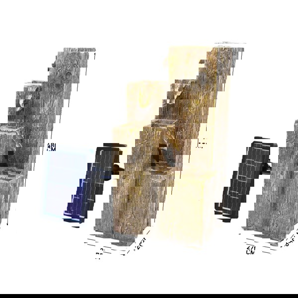 Garden Fountain Self Containing Water Feature Solar Powered Fountains Living and Home