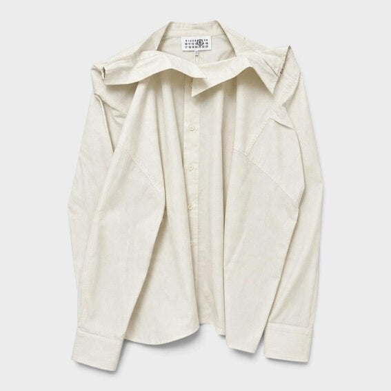 Maison Margiela MM6 Poplin Shirt White