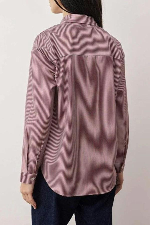 WOVCOR Striped Oversize Shirt