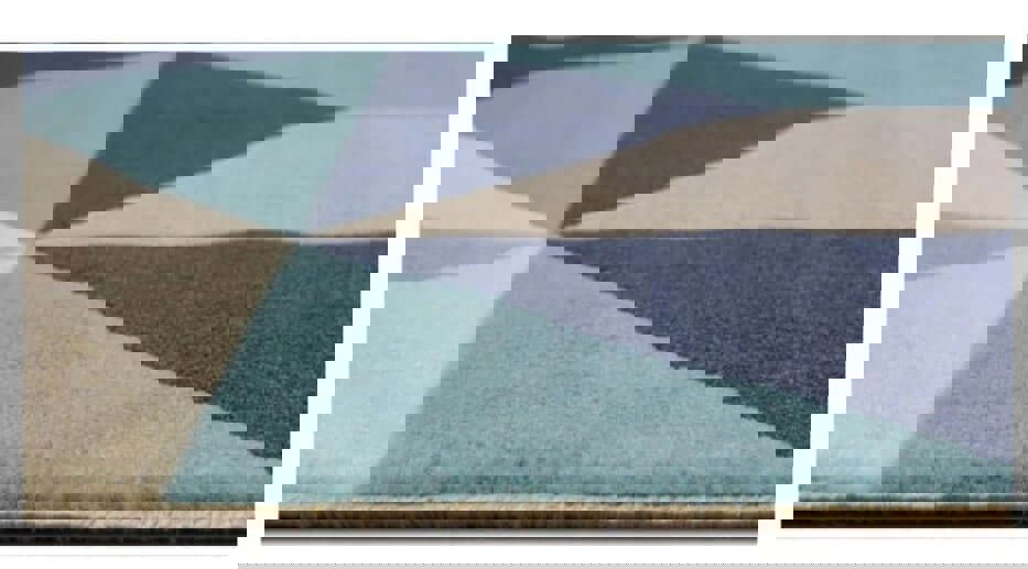 Abstract Design Multicolour Living Room Rug – The Rugs
