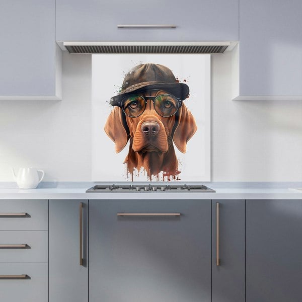 Warren Reed - Designer Hungarian Vizsla Dog Splashart Kitchen Splashback