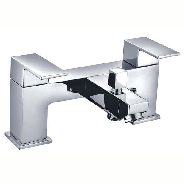 Flode Bolmen | Bath Shower Mixer | Including Handset and Holder | Chrome
