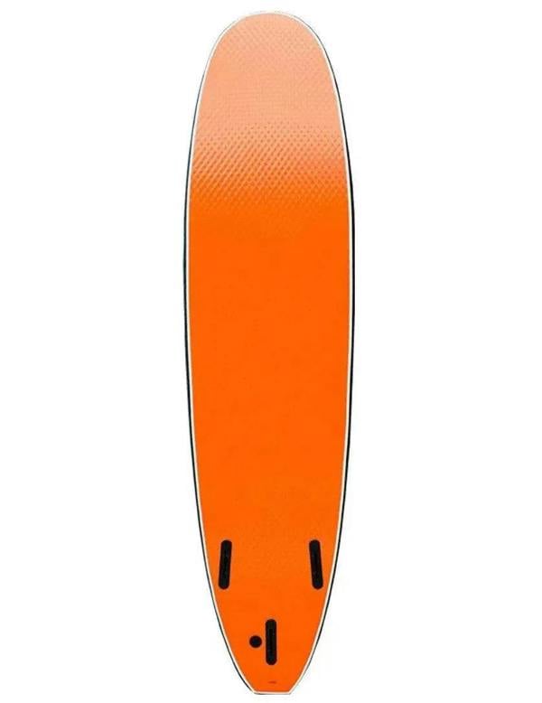 Surfworx Ribeye Black Mini Mal Soft Surfboard 8ft 0 Starter Package