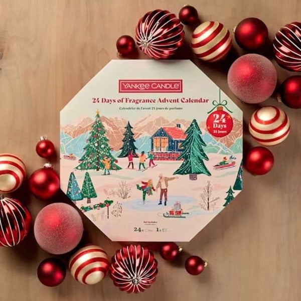 Yankee 24 days of Fragrance Wreath Advent Calendar