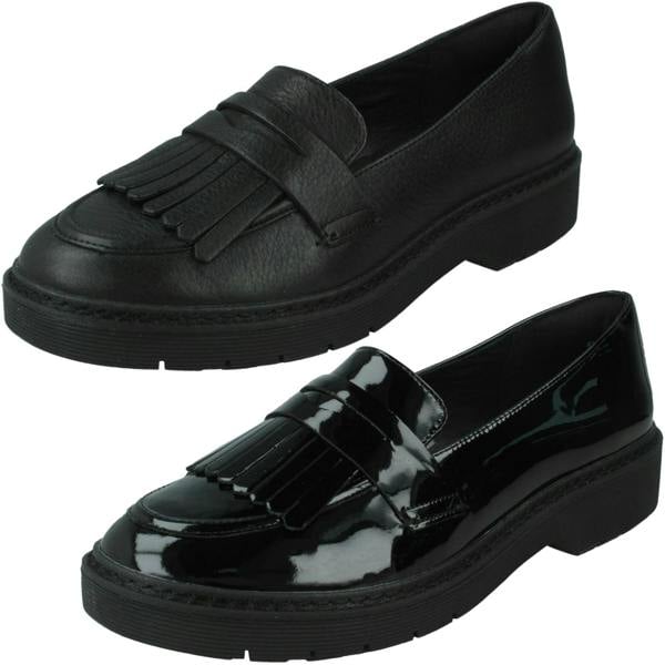 Clarks Ladies Clarks Loafer Shoes Witcombe Dawn